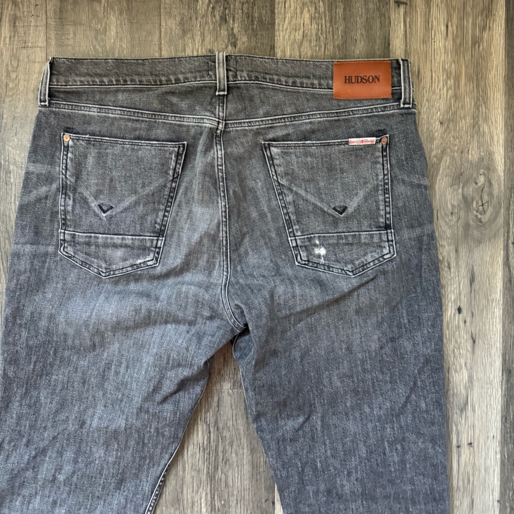 Hudson relaxed fit denim jeans size 38